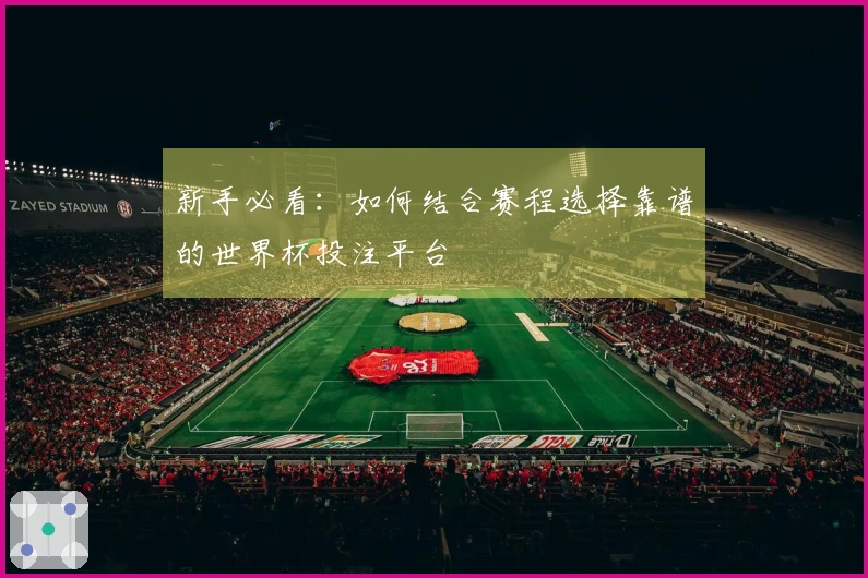 新手必看：如何结合赛程选择靠谱的世界杯投注平台